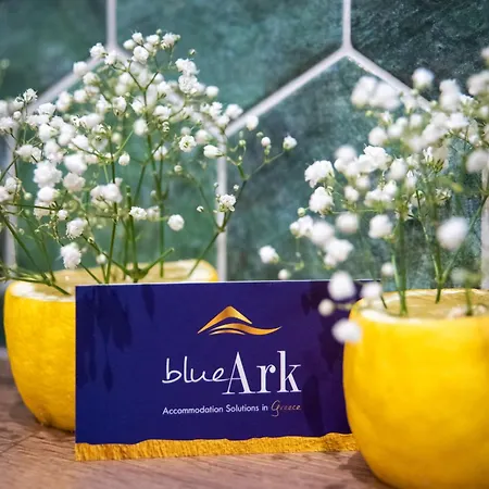 Blue Ark Romantic Studio Under Acropolis Athens Exterior photo