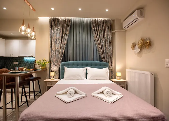 Blue Ark Romantic Studio Under Acropolis