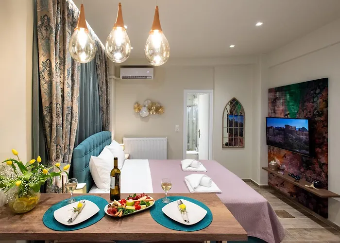 Blue Ark Romantic Studio Under Acropolis