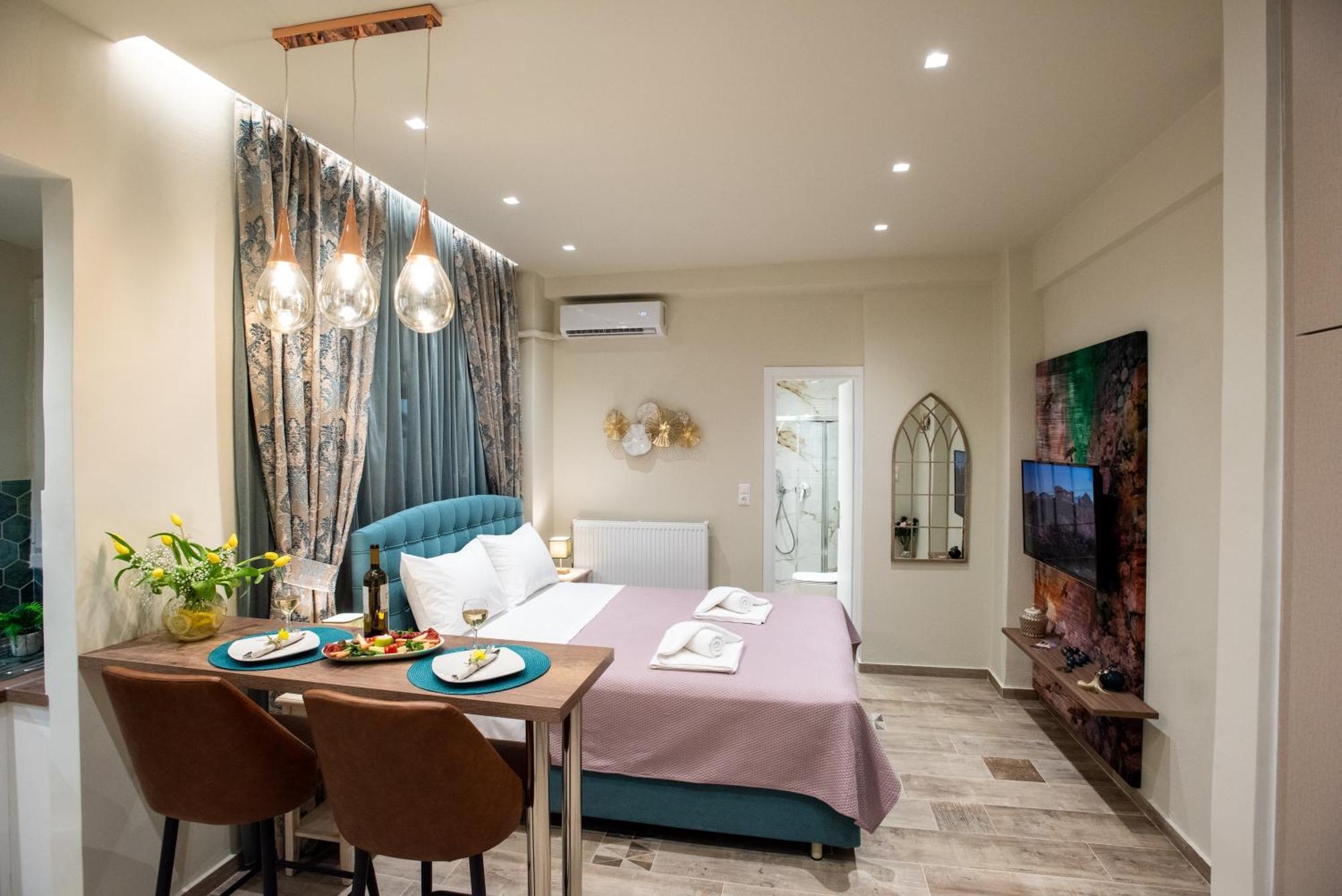 Blue Ark Romantic Under Acropolis Apartment Athens