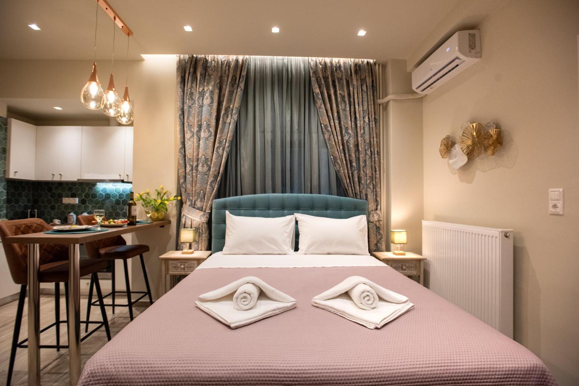 Apartment Blue Ark Romantic Under Acropolis Athens