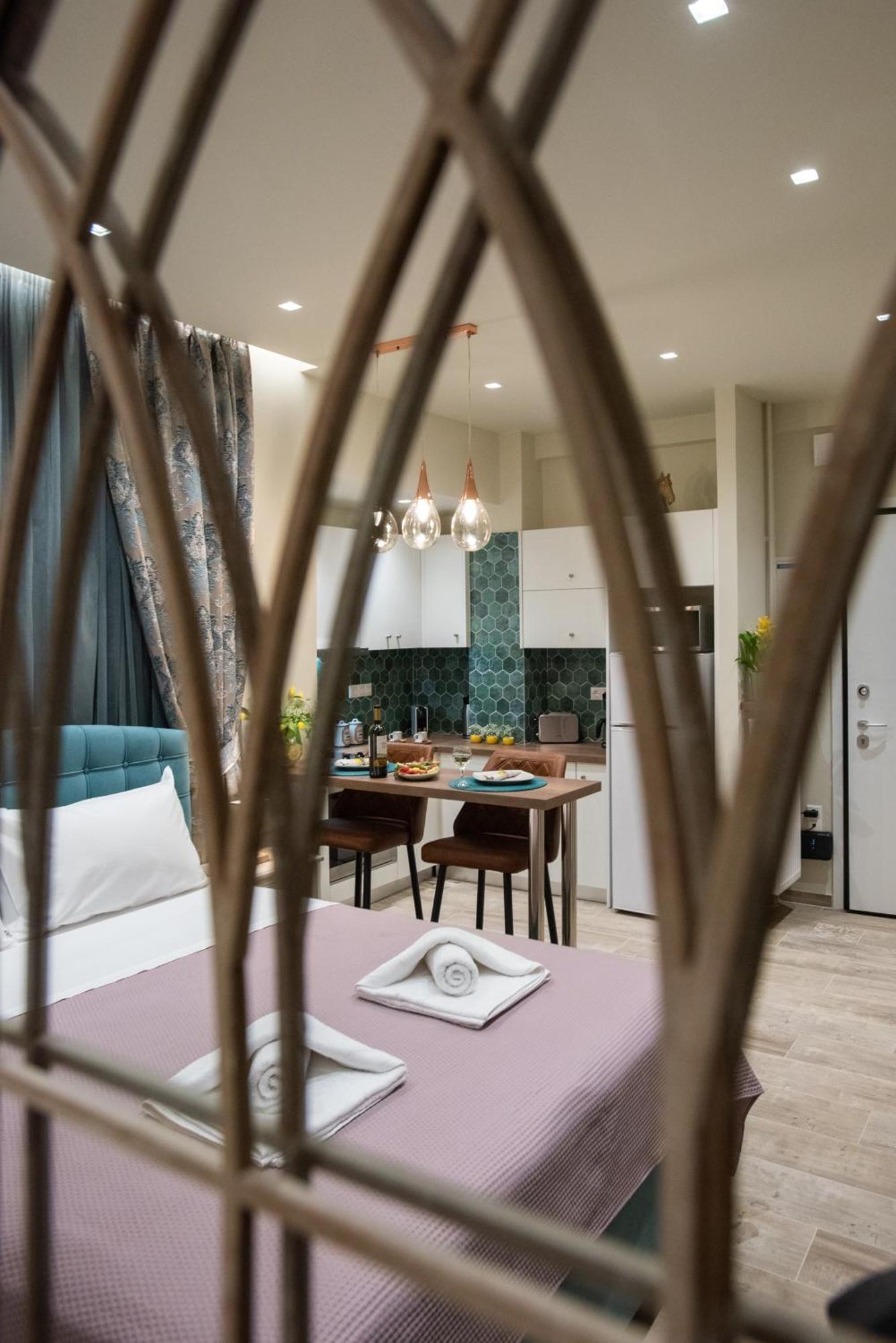 Apartment Blue Ark Romantic Under Acropolis